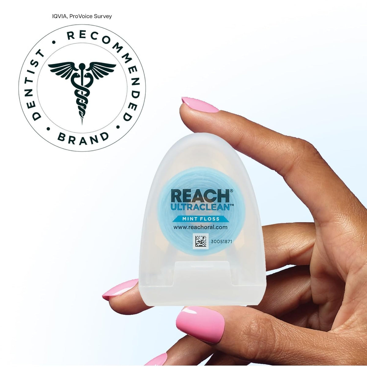 Waxed Dental Floss Mint Shred-Resistant 6 Pack 30 Yards - Oral Care