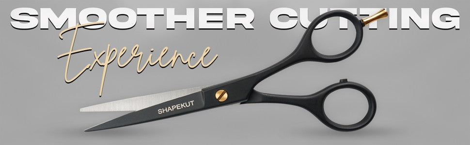 Professional Haircut Scissors 6.5 Inch for Barbers and Home Use - High Carbon Steel