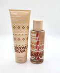 Pink Coconut Cream Body Mist & Lotion Set - Hydrating Fragrance Duo