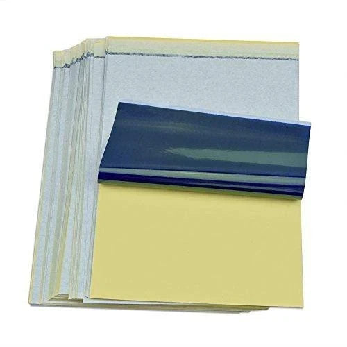Tattoo Transfer Paper Sheets – Spirit Freehand Classic Blue Ink 4-Ply/3-Ply 8.5x11 (A4)