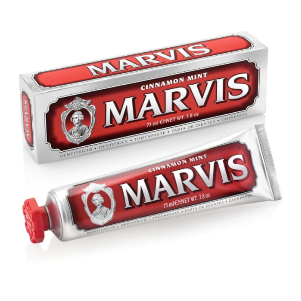 Marvis Cinnamon Mint Toothpaste 3.8 oz Spicy Sweet Flavor Made in Italy