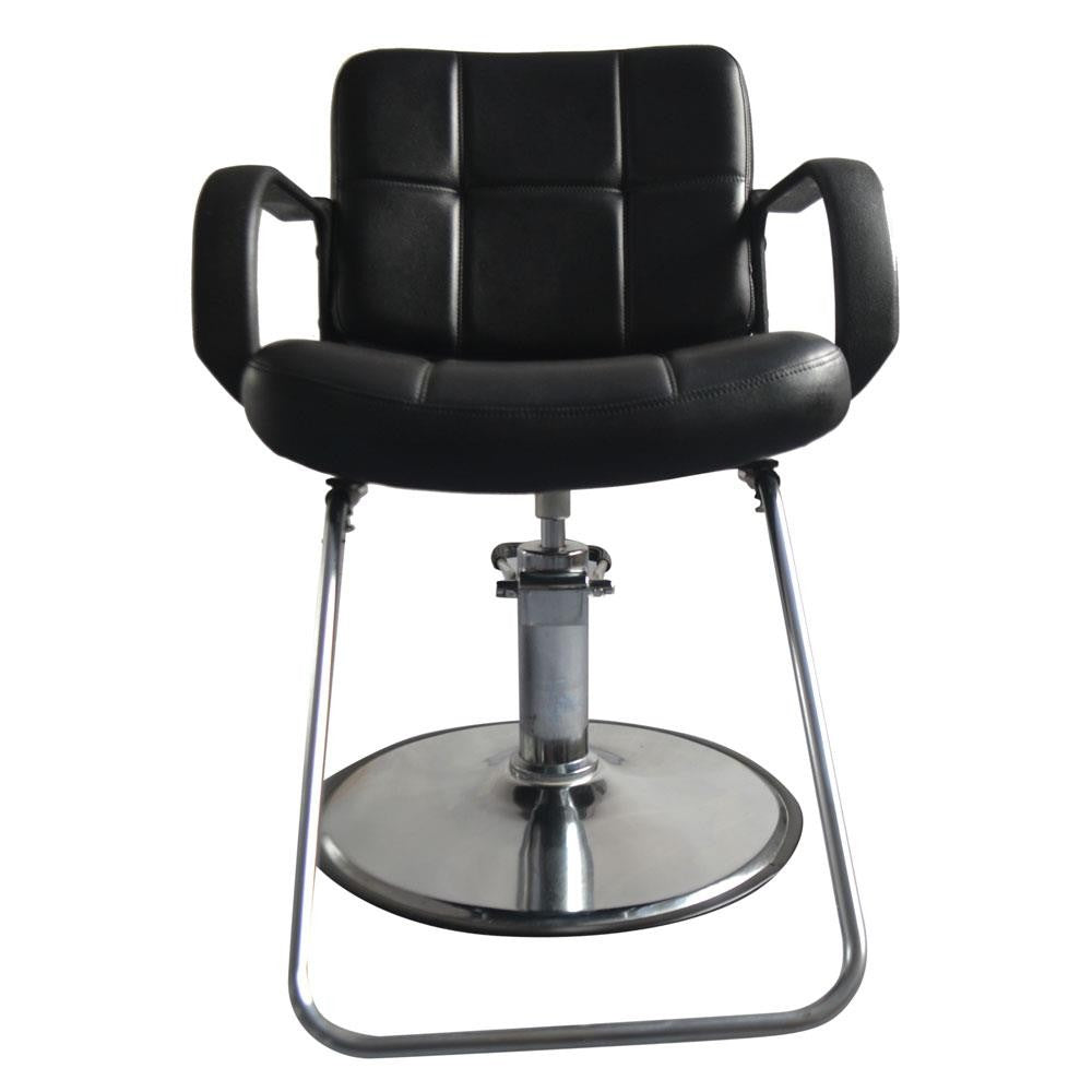 Hydraulic Barber Chair Salon Spa Styling Chair Heavy Duty Black