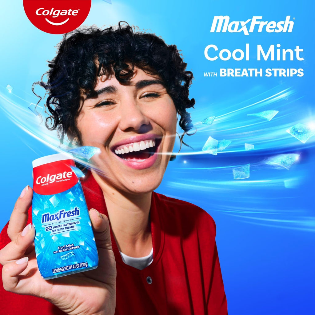 (3 Pack) Fluoride Toothpaste with Fresh Mint Flavor - Long-Lasting Breath & Cavity Protection