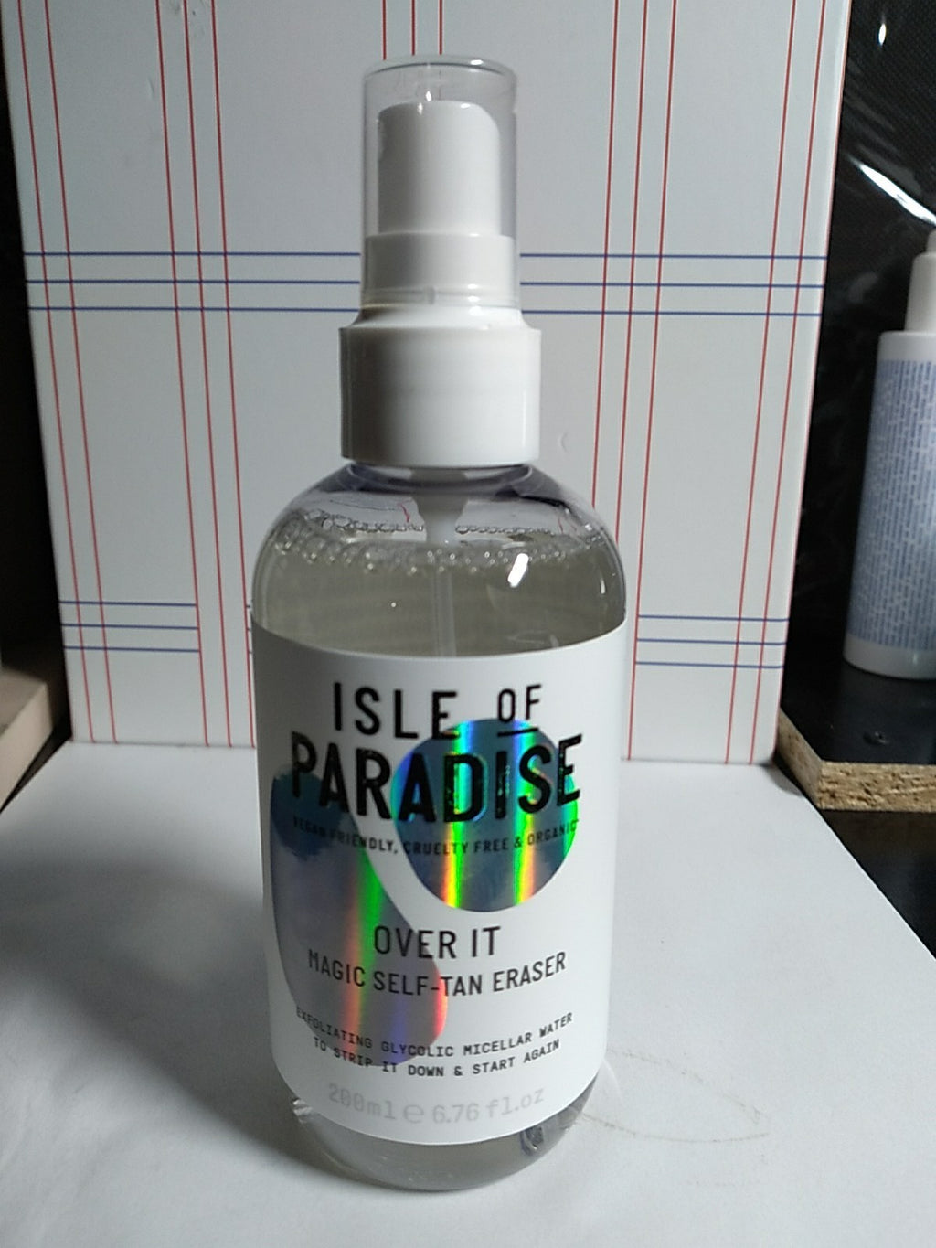 Self Tan Eraser - Isle of Paradise Over It Magic Self-Tan Remover, 6.76 fl oz