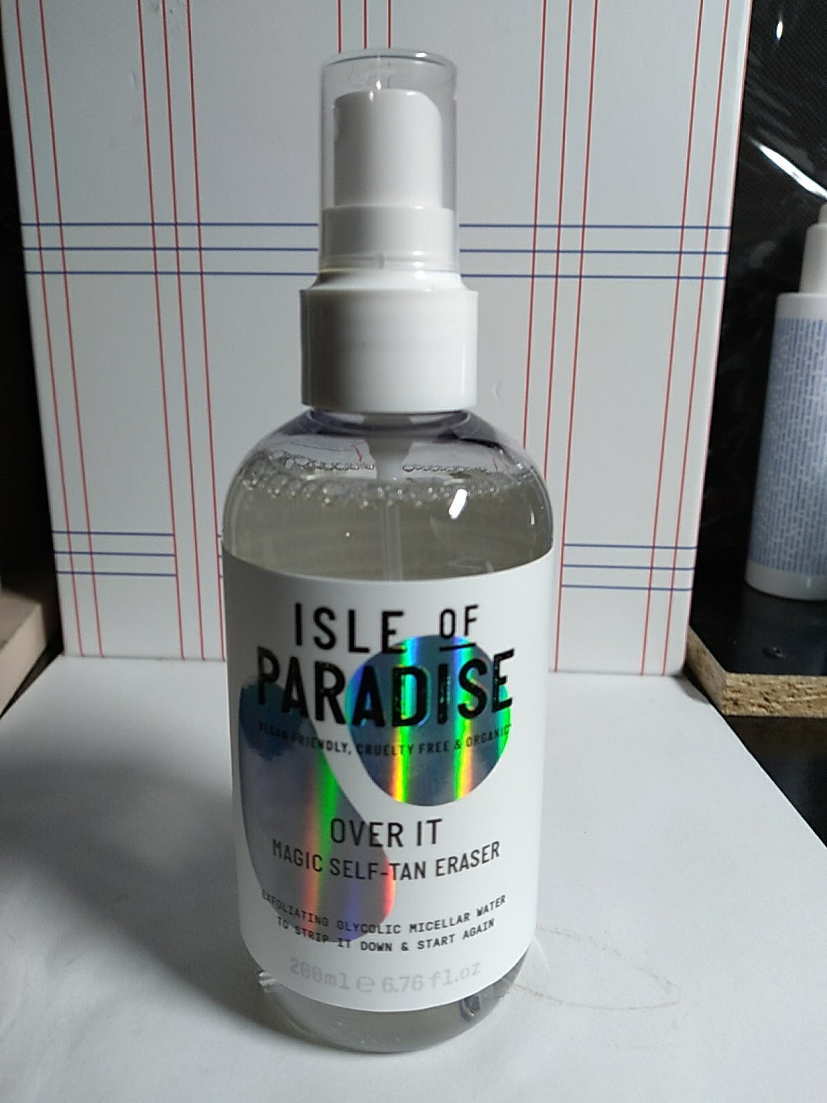 Self Tan Eraser - Isle of Paradise Over It Magic Self-Tan Remover, 6.76 fl oz