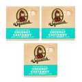 Natural Coconut Scented Bar Soap - Moisturizing Handmade 5 oz Pack of 3