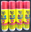 Kids SPF 50 Sunscreen Stick Pack - 4 Sealed 0.55oz Each