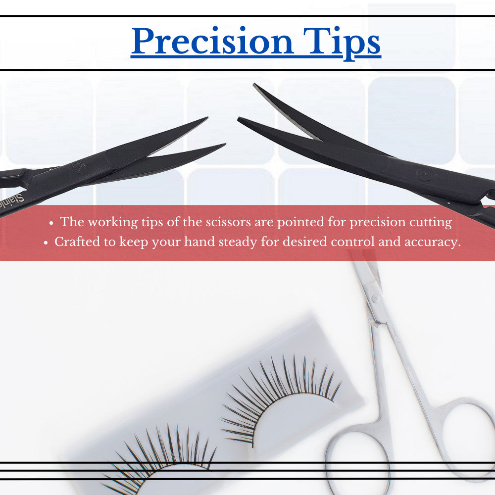 Professional Hair and Facial Grooming Scissors - Multi-Function Salon Shears