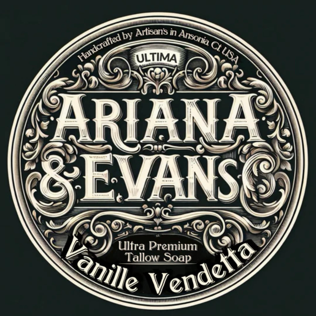 Ariana & Evans Ultima Shaving Soap - Vanille Vendetta, Long-Lasting Spicy Vanilla