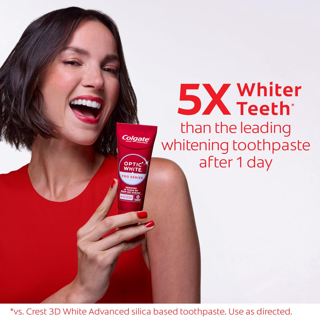 Colgate Optic White Kit with Toothpaste & Pen - Brighten Smile