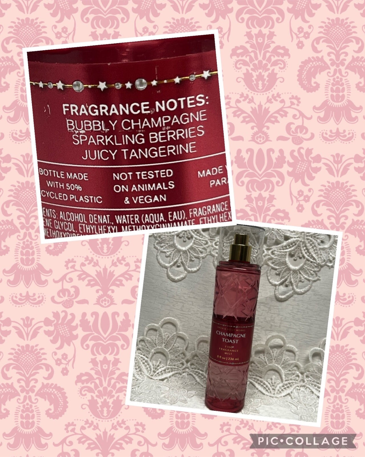 8 oz Fragrance Body Mist - Pick Your Favorite Scent - Hydrating Aloe Spray