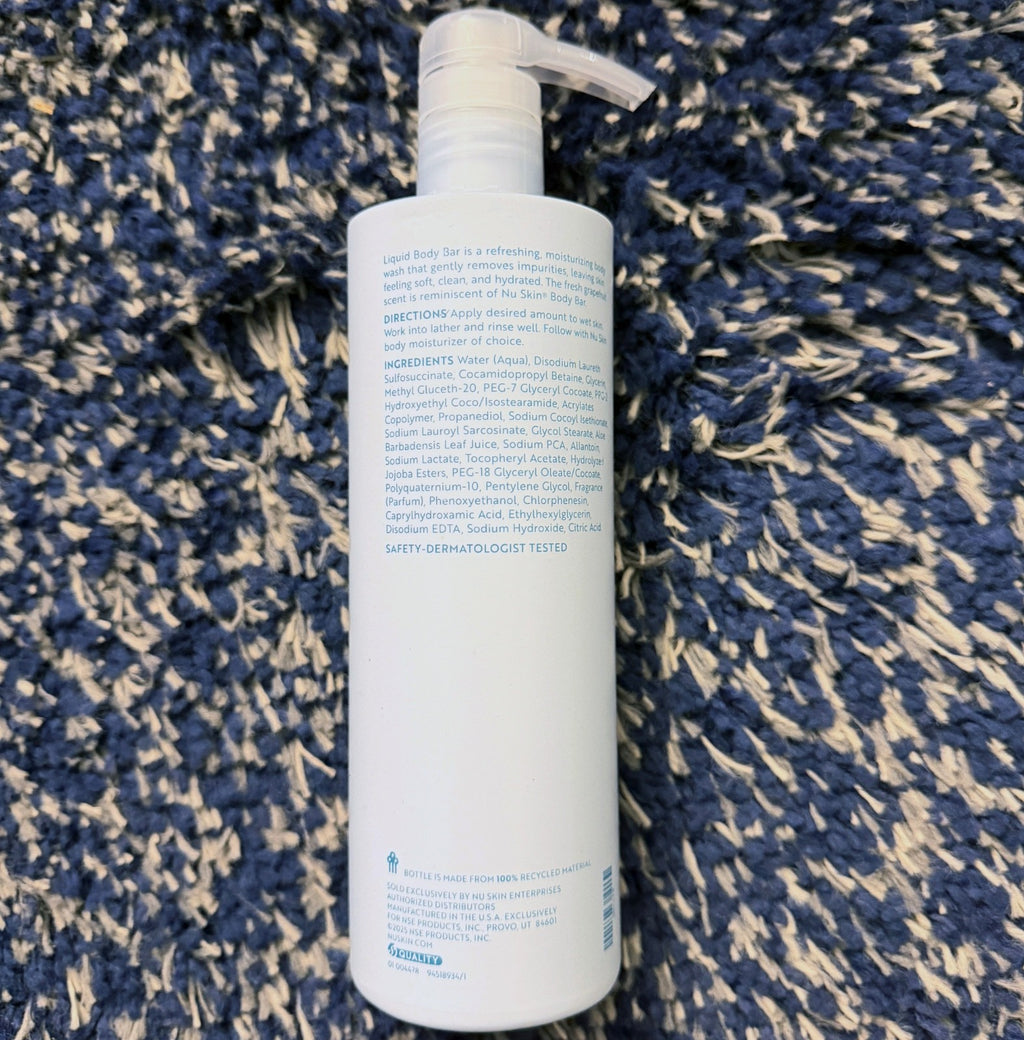 Nu Skin Liquid Body Bar Moisturizing Shower Gel 500ml / 16.9 fl oz