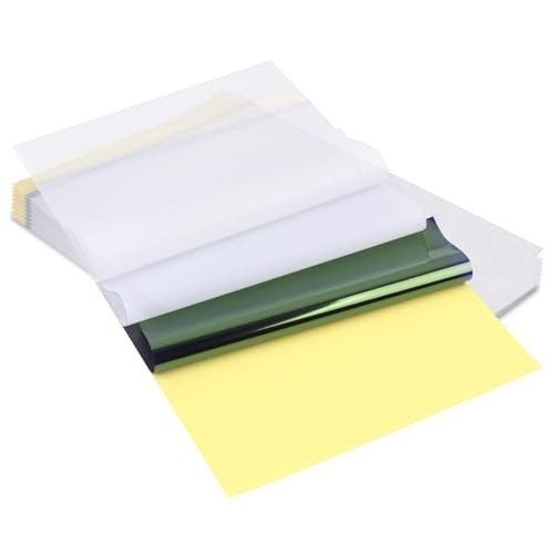 Tattoo Transfer Paper - 50 Sheets 8.25 x 11.75 in for Stencil & DIY Printing