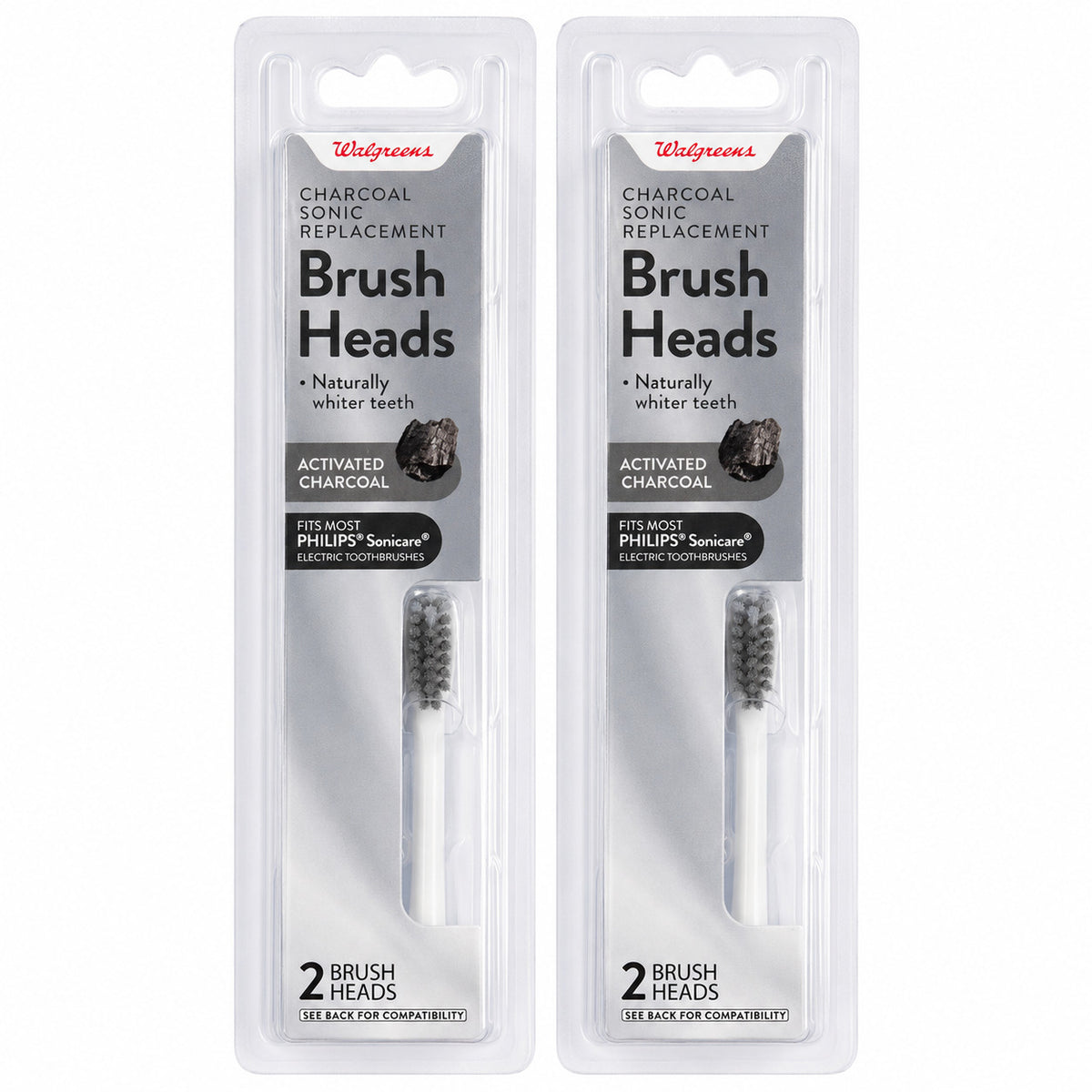 Replacement Toothbrush Heads for Philips Sonicare - Various Sizes, 2 Pack