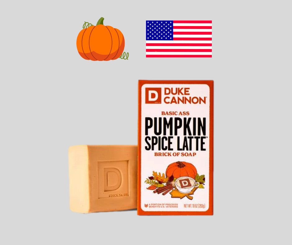 Pumpkin Spice Latte Brick of Soap - Limited Edition Autumn Scent, 10oz