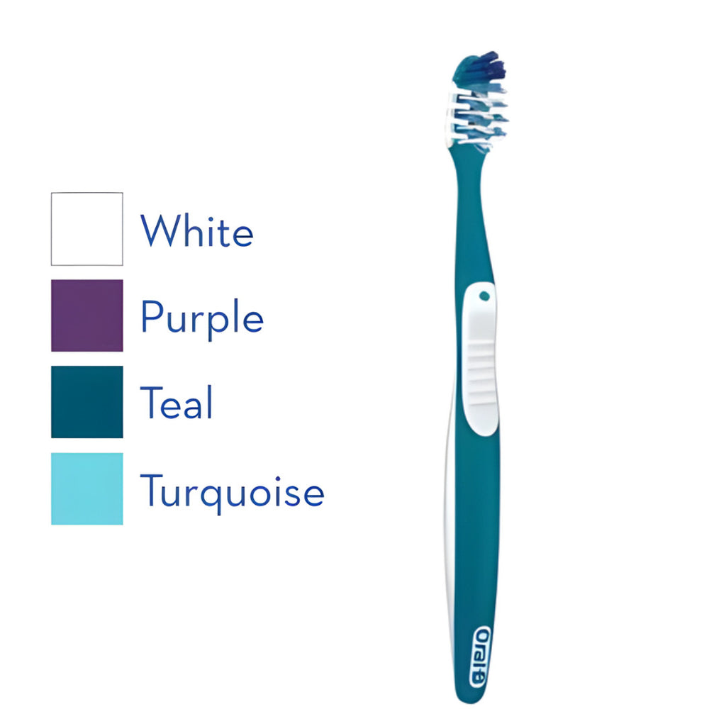 12 Pack Soft Manual Toothbrushes - CrossAction Plaque & Gingivitis Care