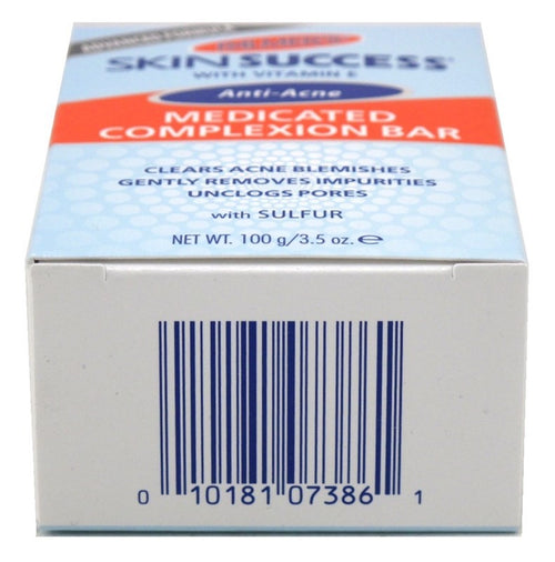 (2 Pack) Palmer's Skin Success Medicated Bar 3.5 Ounce for Acne & Blemishes - No Sulfates or Parabens