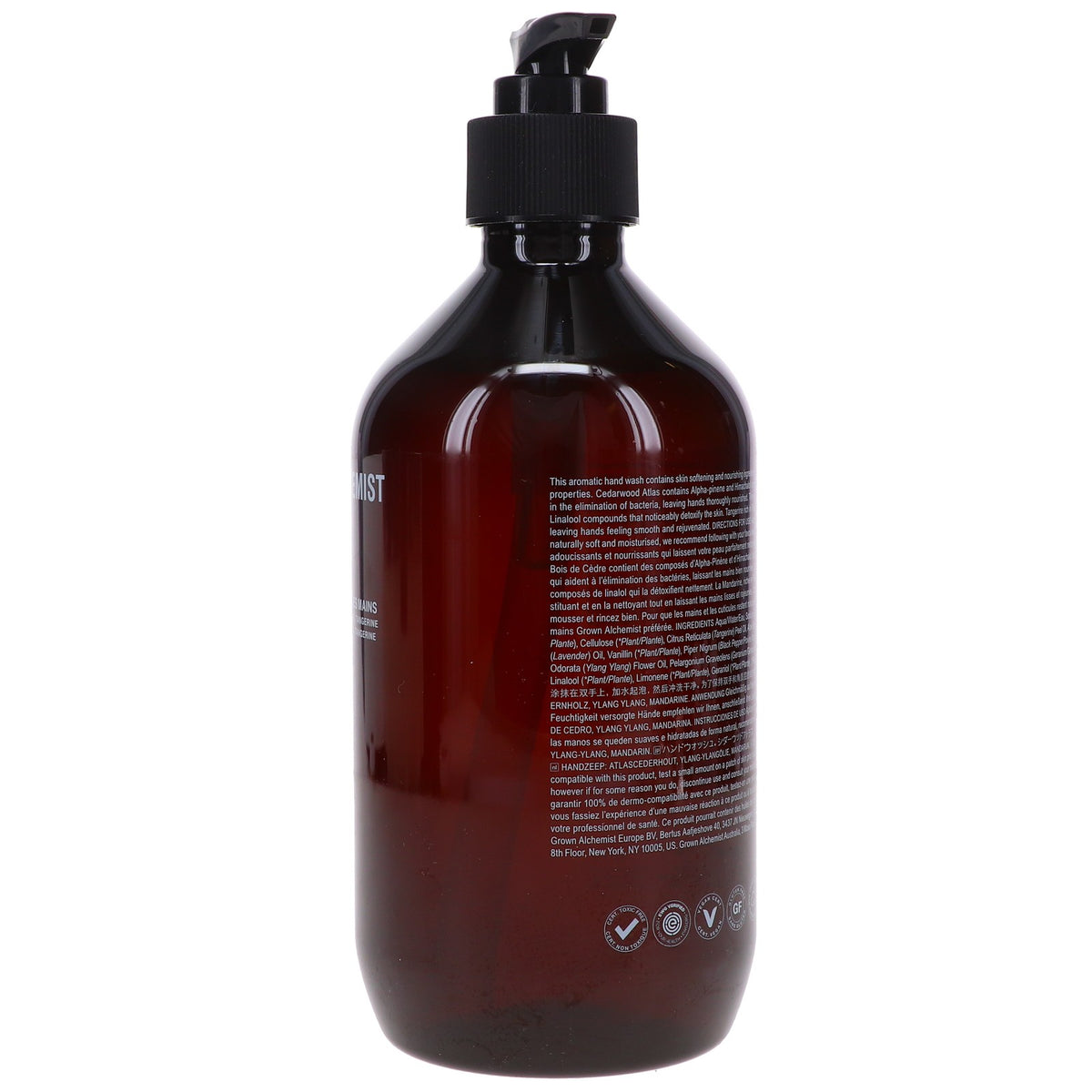Luxury Botanical Hand Wash with Cedarwood, Ylang Ylang & Tangerine - 16.9 oz