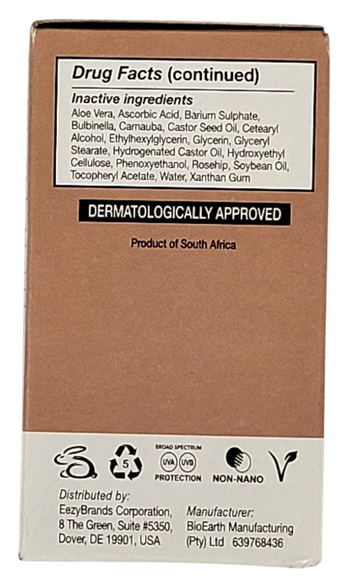 Mineral SPF 50 Sunscreen Packets - Travel Size 10 Packets 0.27oz