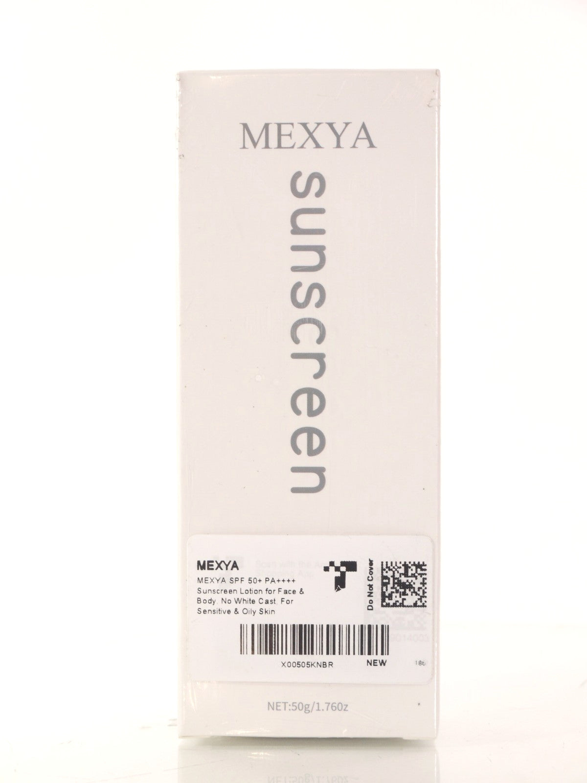 Mexya SPF 50+ PA+++ Sunscreen Lotion - 2 Pack, 1.76 oz Sealed