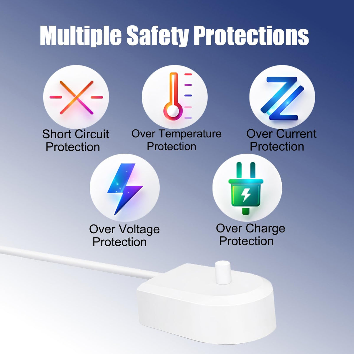Replacement Charging Base for Philips Sonicare ProtectiveClean 4100 5100 Toothbrush