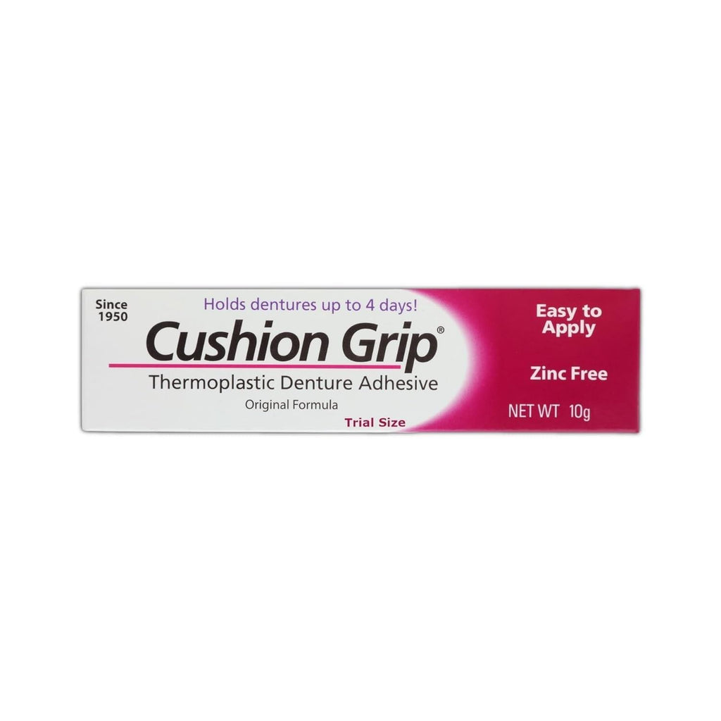 Denture Cushion Grip 10g Soft Thermoplastic Reliner for Improved Fit & Comfort