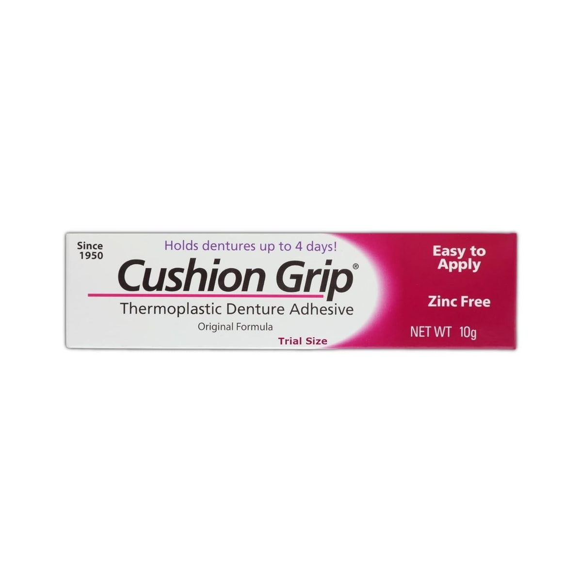 Denture Cushion Grip 10g Soft Thermoplastic Reliner for Improved Fit & Comfort