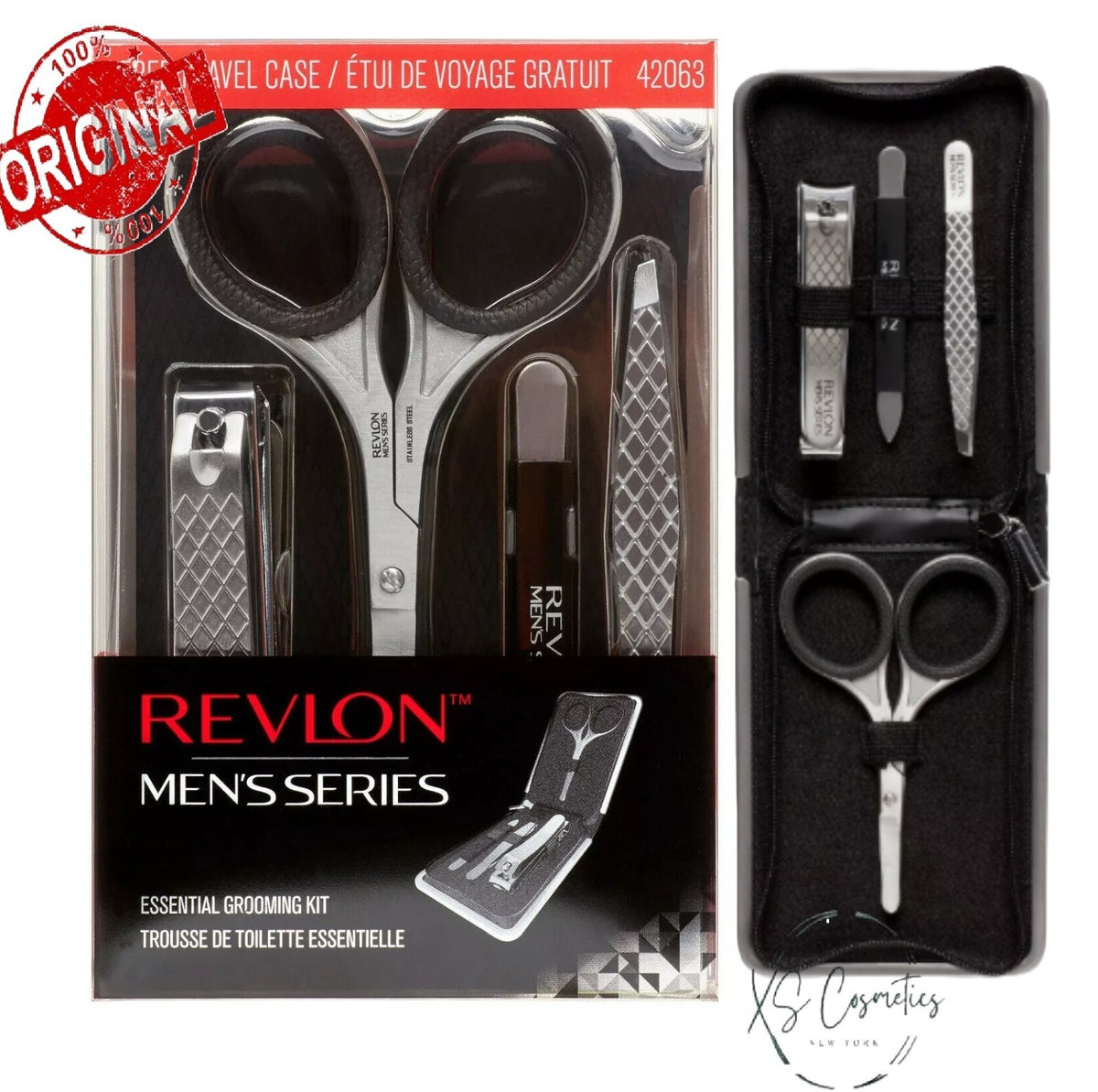 Men's Grooming Kit - Essential Shaving & Personal Care Set, Pack of 2