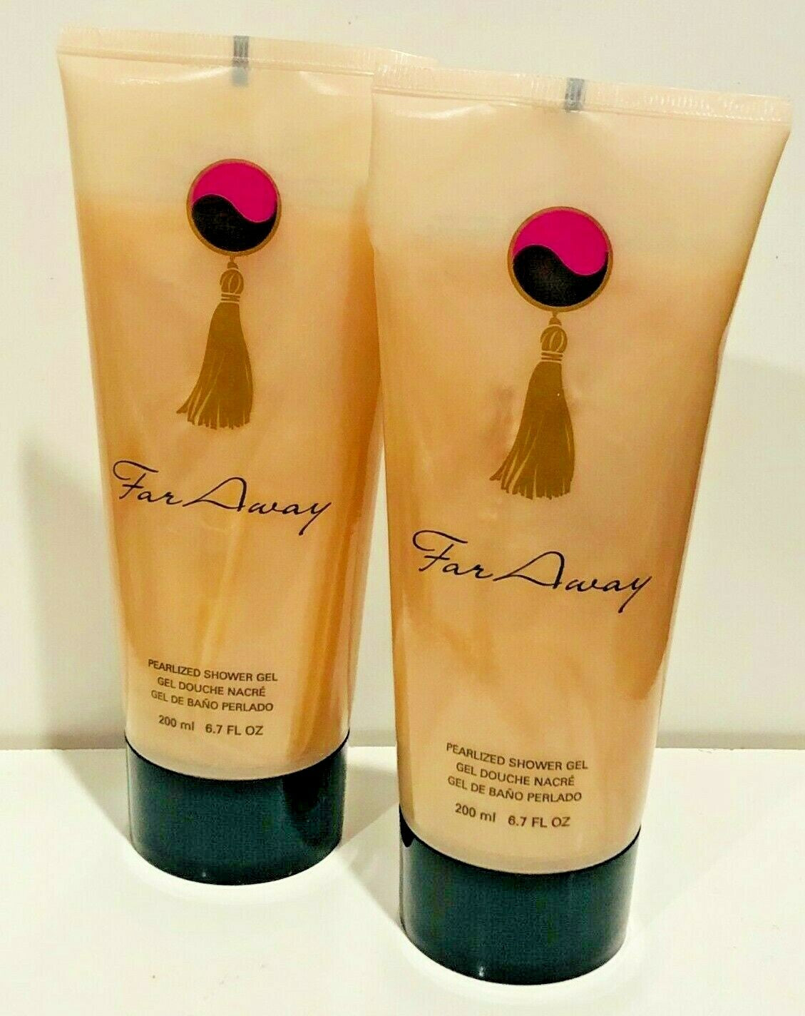 Pearlized Shower Gel 6.7 oz - Avon Far Away Discontinued