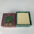 Jasmine Soap in Keepsake Spool Box - Purple Peacock Gift Set