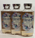 Bath & Body Works Frosted Snow Blossom Shea & Vitamin E Shower Gel Set - 3 x 10 oz