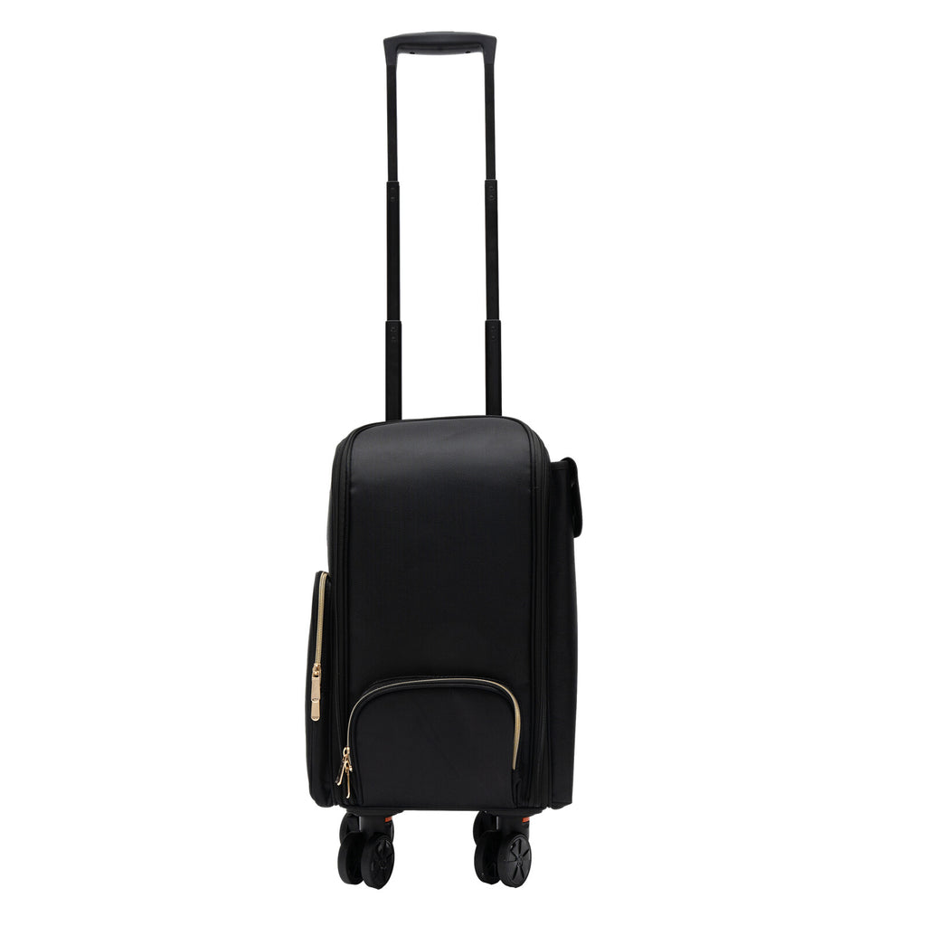 Professional Rolling Makeup Case with Storage Organizer for Cosmetics