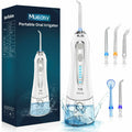 Electric Water Flosser Oral Irrigator with 5 Modes Rechargeable USB Waterproof