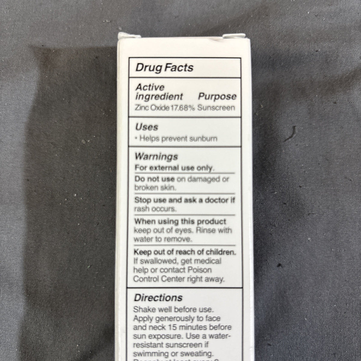 Mineral Sunscreen SPF 30 with Zinc & Squalane - 1.7 Oz