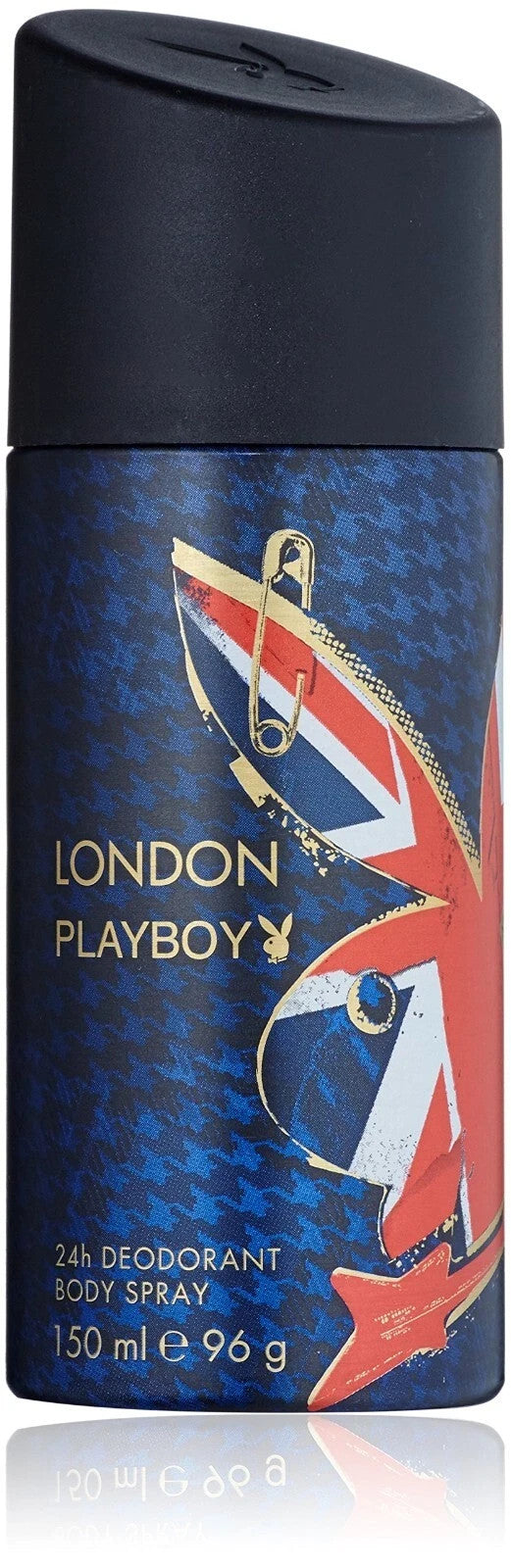 Playboy London 24H Deodorant Body Spray for Men 5 oz / 150 ml