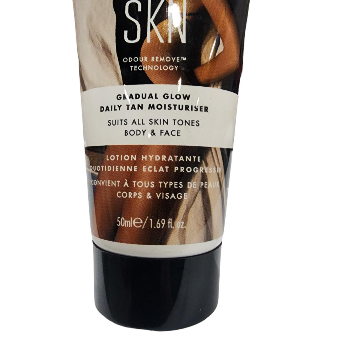 NKD SKN Gradual Tan Moisturizer Self Tanner Travel Size 1.69 Oz 4 Pack
