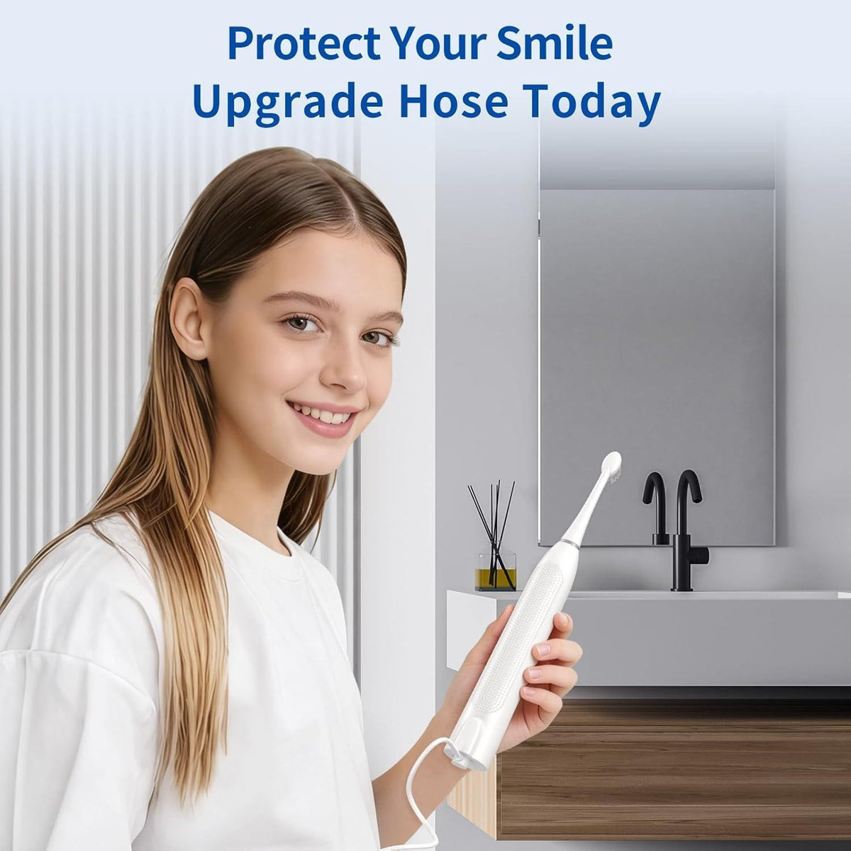 Water Flosser Replacement Hose for Waterpik Sonic-Fusion SF-01 to SF-04 - Durable & Easy to Install