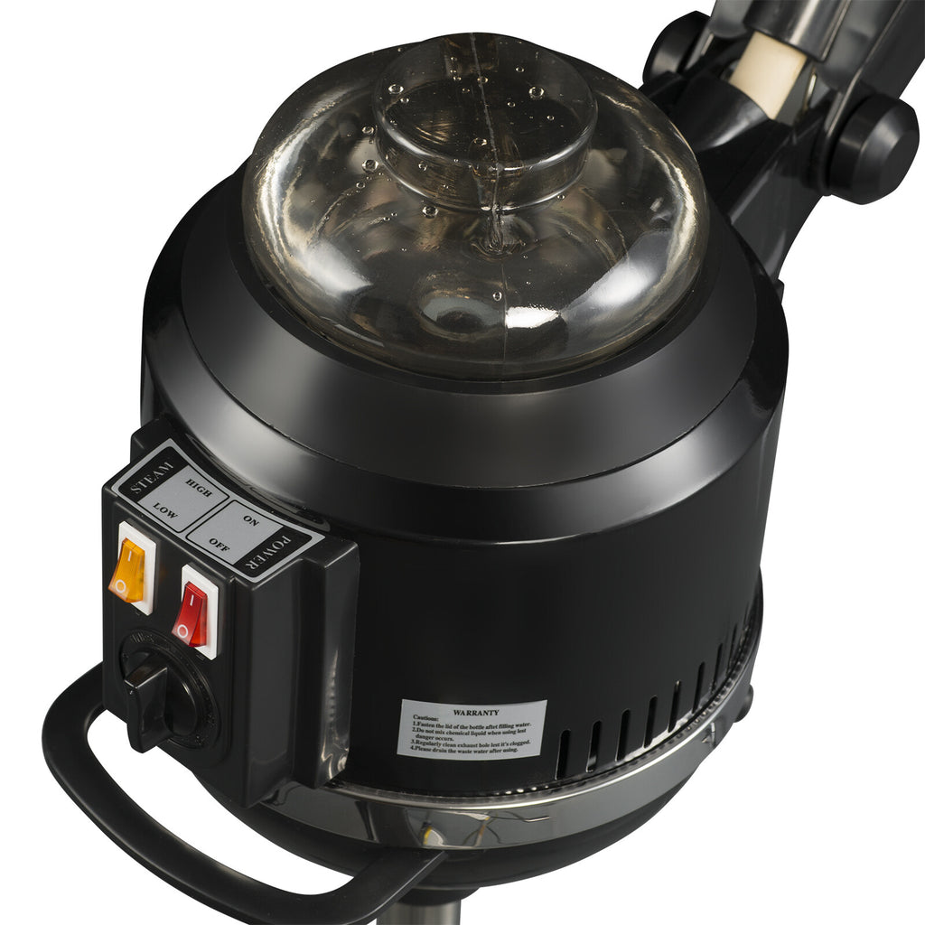 Professional Hair Steamer for Salon & Home Use with Adjustable Temperature & Timer