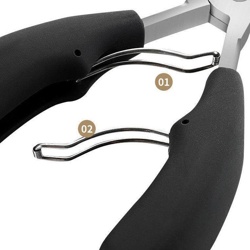 Heavy Duty Toe Nail Clipper for Thick & Ingrown Toenails - Precision Stainless Steel