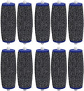 10 Pack Extra Coarse Replacement Rollers for Foot File & Pedicure Devices