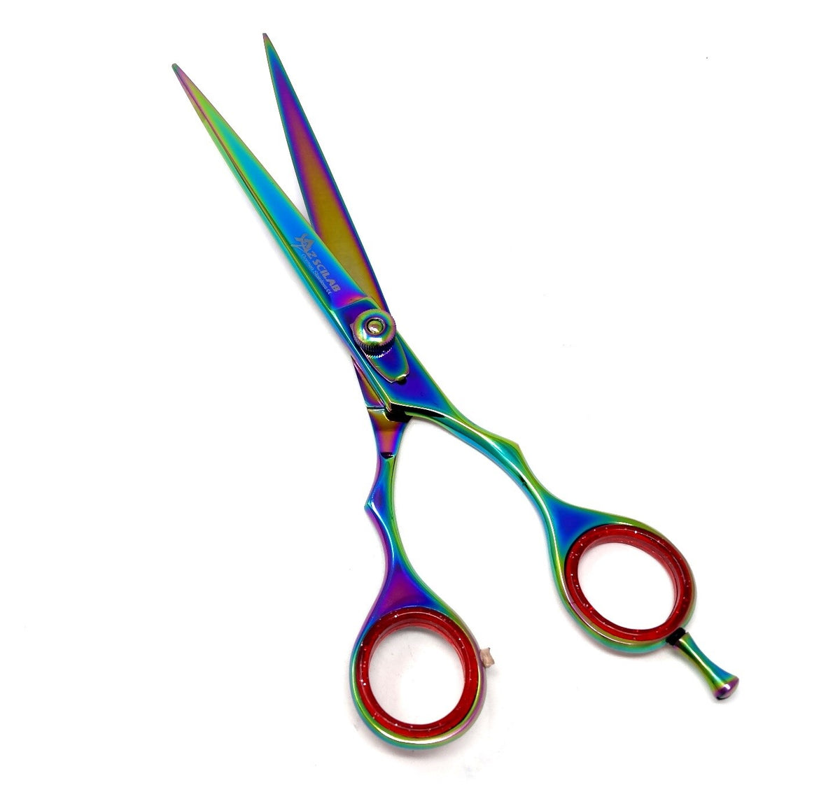 Professional German Hair Cutting Scissors 6.5 Inch Multi Color Titanium Coated Shears