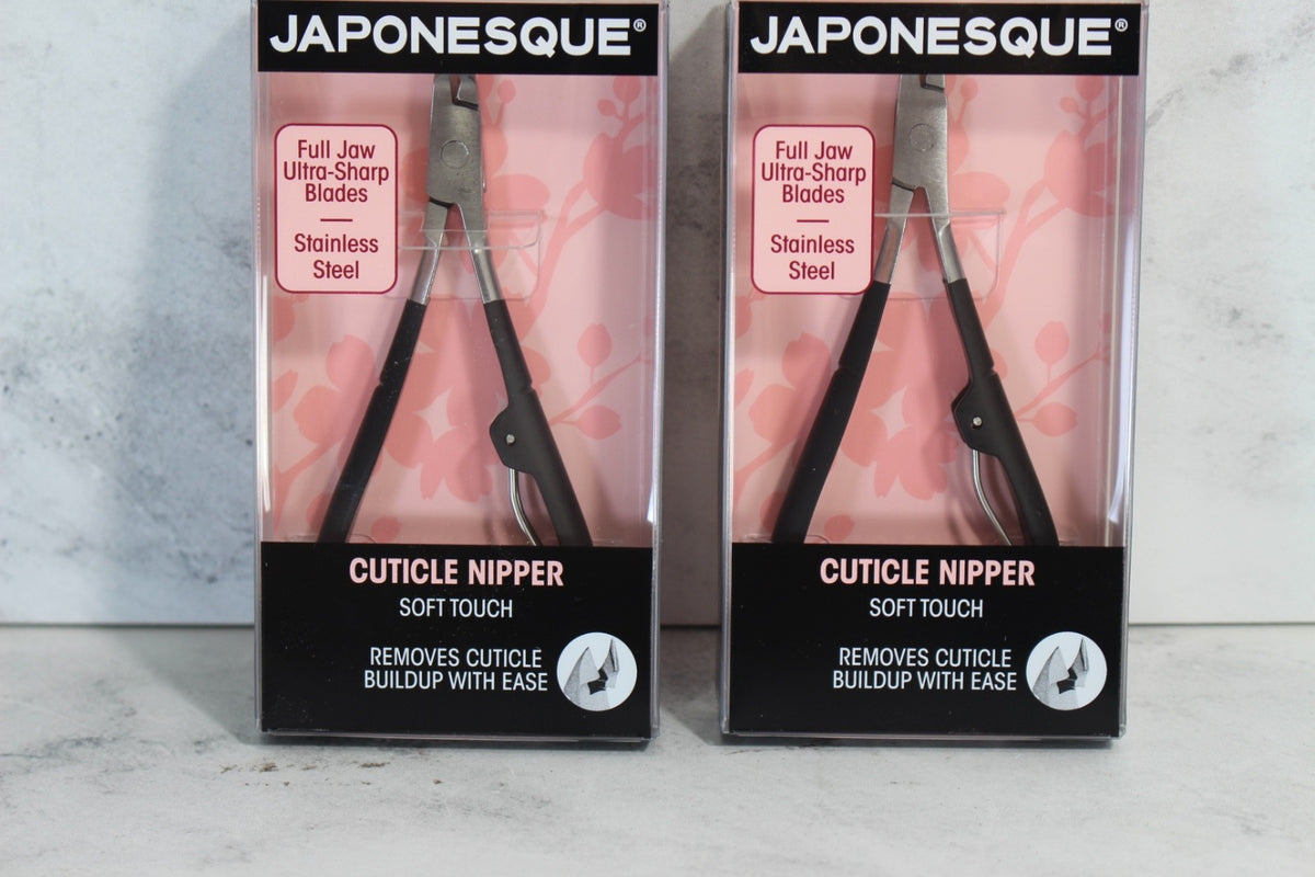 Set of 2 Japonesque Cuticle Nippers - Nail Care Manicure Tools