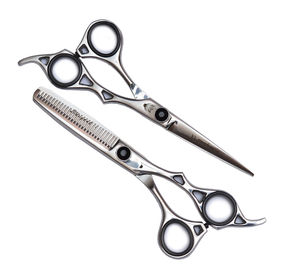 Professional Hairdressing Scissors Salon Shears Cutting & Thinning Set 6.5 inch