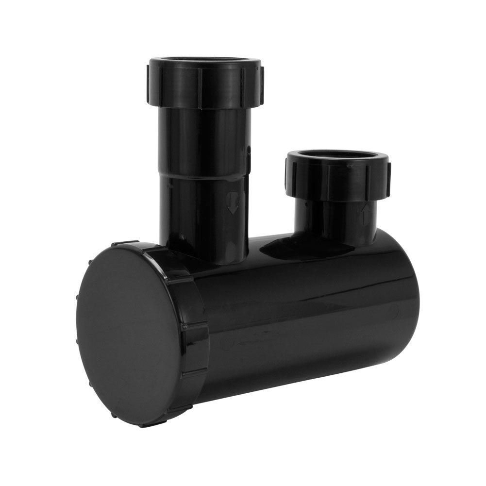 PVC Hair Salon Shampoo Bowl P-Trap Drain Strainer for Barber Sink