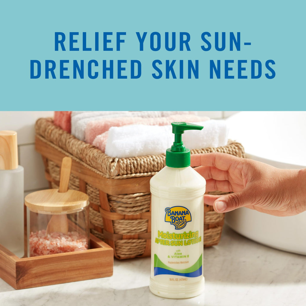 Moisturizing After Sun Lotion with Aloe for Sunburn Relief - 16 Fl Oz