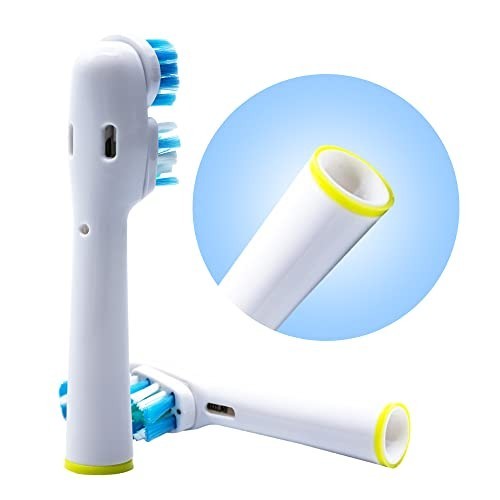 Electric Toothbrush Replacement Heads Double Clean Pack of 4