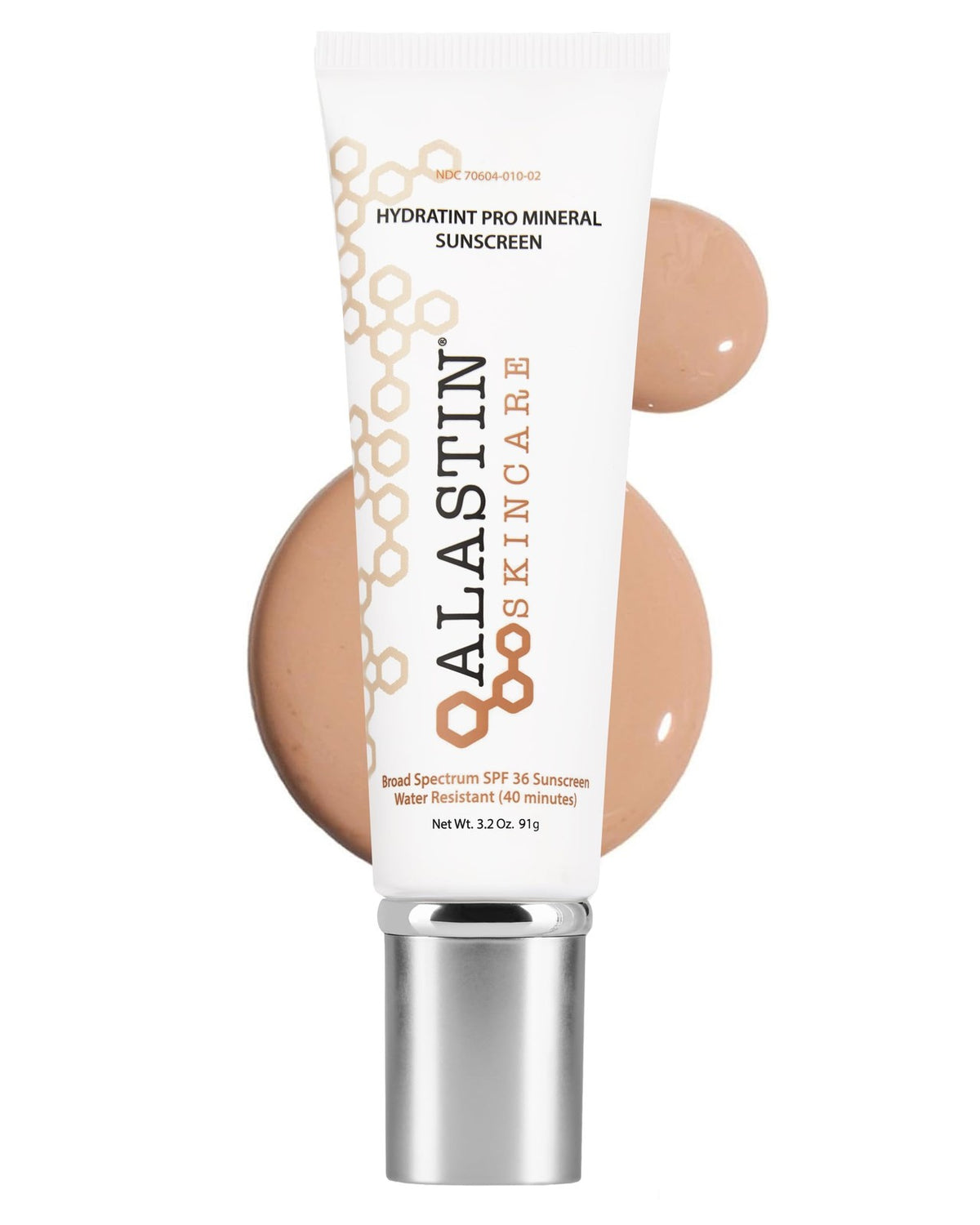 Mineral Sunscreen SPF 36 with Universal Tint - Lightweight UV Protection for Face & Makeup Primer