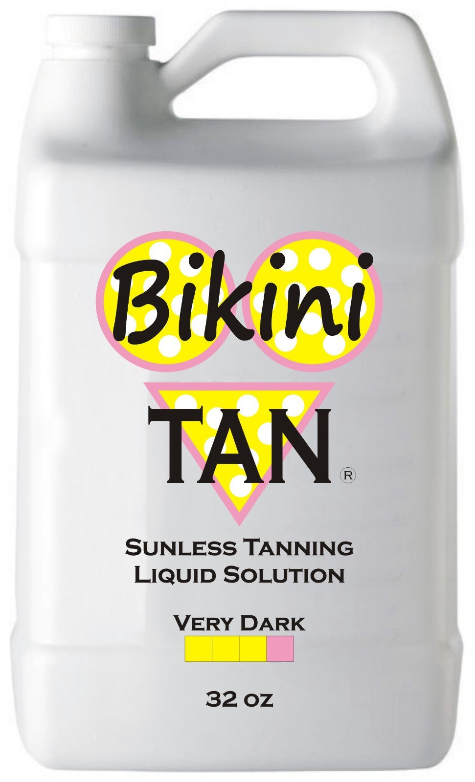 Very Dark Self Tanner Solution 32oz with Applicator Mitt & Gloves