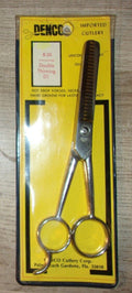 Vintage Double Thinning Shears - Denco Imported Cutlery Italy