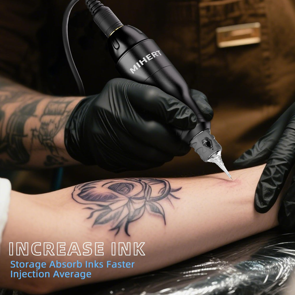 Tattoo Cartridge Needles 50Pcs Kit – 316L Stainless Steel, Sterilized, 12/RS/ML Round Liners & Shader